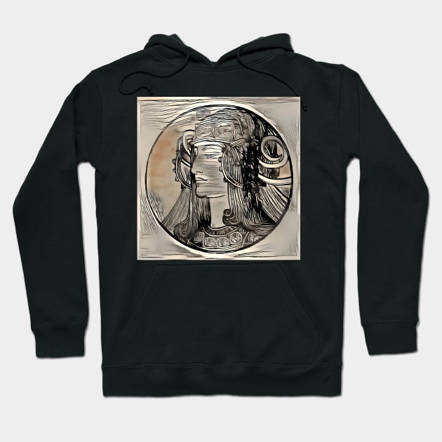 Dream of Vitrail Pour la facade de la Boutique Fouquet Hoodie by Swabcraft